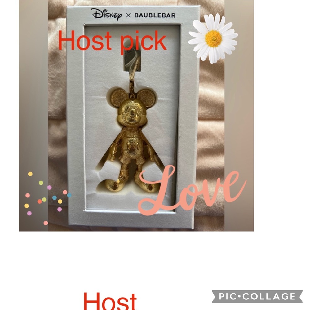 Disney BaubleBar Mickey Bag Charm